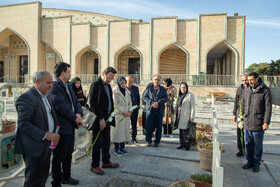 تجدید میثاق جهادگران جهاددانشگاهی واحد اصفهان با شهدا
