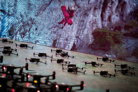 مراسم الحاق پهپادهای امدادی به سازمان امداد و نجات جمعیت هلال‌احمر