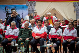 مراسم الحاق پهپادهای امدادی به سازمان امداد و نجات جمعیت هلال‌احمر