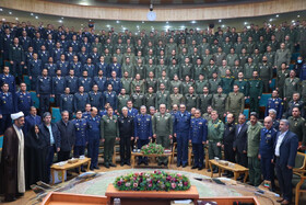 نشست فرمانده نیروی هوایی با دانشجویان دافوس