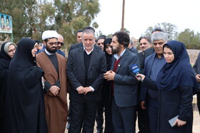 بازدید معاون رئیس‌جمهور از مقبره شاعر آیینی ابن‌حسام خوسفی