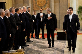 مسعود پزشکیان، رئیس جمهور در مراسم «سلام سفرا»