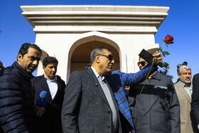 افتتاح پروژه احیاء مستقیم و نیروگاه خورشیدی جهان‌فولاد سیرجان با حضور محمدجعفر قائم‌پناه، معاون رئیس جمهور