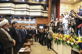 مراسم بهره برداری از طرح‌های توسعه منطقه گل گهر سیرجان با حضور محمدجعفر قائم‌پناه، معاون اجرایی رئیس جمهور