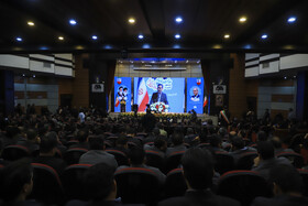 مراسم بهره برداری از طرح‌های توسعه منطقه گل گهر سیرجان با حضور محمدجعفر قائم‌پناه، معاون اجرایی رئیس جمهور