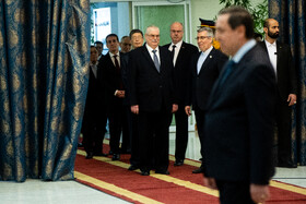 حضور سفرای کشورهای خارجی در مراسم «سلام سفرا»