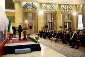 سخنرانی مسعود پزشکیان، رئیس جمهور در مراسم «سلام سفرا»
