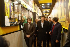بازدید احمد دنیامالی، وزیر ورزش و جوانان از موزه ورزشگاه نقش جهان در سفر وزیر ورزش و جوانان به اصفهان