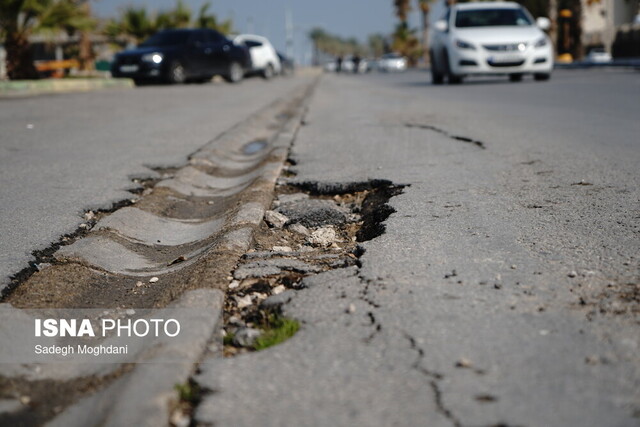 تردد سخت در خیابان‌های بوشهر