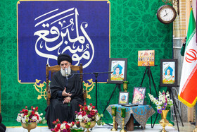 سخنرانی حجت الاسلام سید حسین مومنی در مراسم غبار روبی مضجع شریف امامزاده موسی مبرقع(ع) توسط خانواده شهدای اغتشاشات اخیر