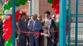 آیین خشت‌گذاری مدرسه ۱۵ کلاسه جلیل‌آباد پیشوا برگزار شد