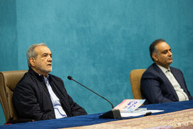 مسعود پزشکیان، رئیس جمهور درآیین بهره برداری از پروژه های وزارت راه و شهرسازی 