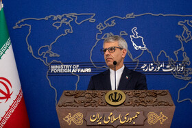 نشست خبری «اسماعیل بقائی» سخنگوی وزارت امور خارجه جمهوری اسلامی ایران