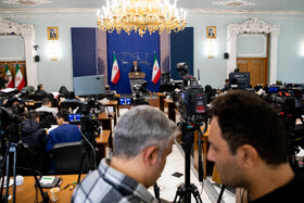 نشست خبری «اسماعیل بقائی» سخنگوی وزارت امور خارجه جمهوری اسلامی ایران