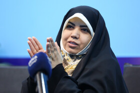 حضور زهرا شیخی، سرپرست معاونت پژوهش و فناوری جهاددانشگاهی در تحریریه ایسنا