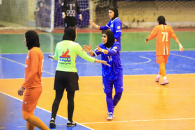 هفته شانزدهم لیگ برتر فوتسال زنان استقلال تهران - مس کرمان