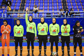 هفته شانزدهم لیگ برتر فوتسال زنان استقلال تهران - مس کرمان