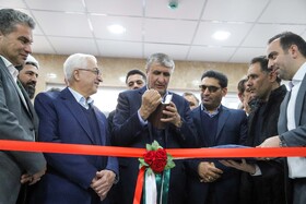 آئین افتتاح ویژه دهه فجر در سفر محمد اسلامی رئیس سازمان انرژی اتمی _ شیروان