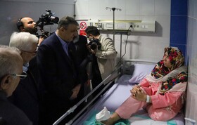 فتتاح کلینیک زخم در شیروان با حضور رئیس سازمان انرژی اتمی