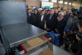 افتتاح مرکز پرتوفرآیند خراسان شمالی با حضور رییس سازمان انرژی اتمی