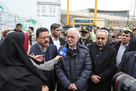 بازدید وزیر کشور از خط 3 مترو تبریز 