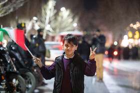 نورافشانی در آسمان اصفهان