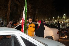 نورافشانی در آسمان اصفهان