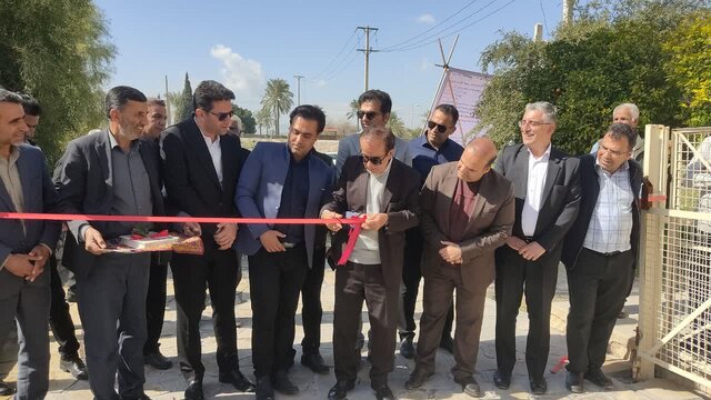 افتتاح پروژه‌های عمرانی و حفاظتی تنگ چوگان کازرون 