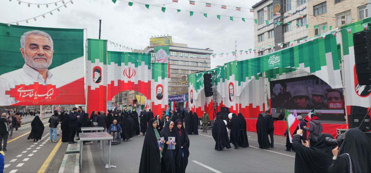  راهپیمایی ۲۲ بهمن تهران
