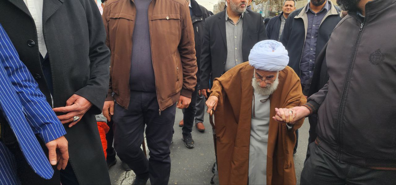 حضور شخصیتهای مختلف در راهپیمایی ۲۲ بهمن در تهران