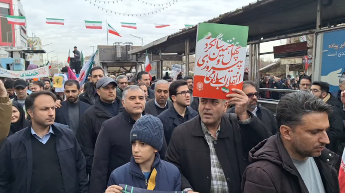 حضور شخصیت‌های مختلف در راهپیمایی ۲۲ بهمن در تهران
