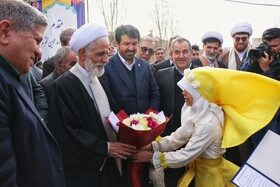 آئین افتتاح و بهره برداری طرح ملی مسکن روستایی با حضور معاون حقوقی رئیس جمهور 