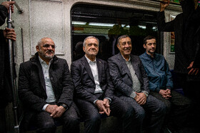 حضور مسعود پزشکیان، رییس جمهور در راهپیمایی ۲۲ بهمن