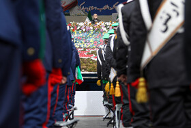 حضور مسعود پزشکیان، رییس جمهور در راهپیمایی ۲۲ بهمن