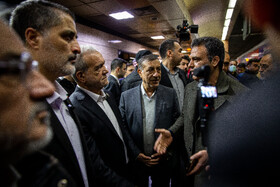 حضور مسعود پزشکیان، رییس جمهور در راهپیمایی ۲۲ بهمن