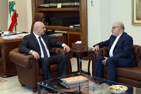 دیدار خداحافظی سفیر ایران با رئیس جمهور لبنان