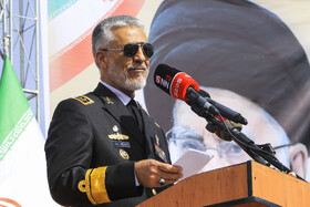 سخنرانی امیر دریادار حبیب‌الله سیاری ،رئیس ستاد و معاون هماهنگ‌کننده ارتش جمهوری اسلامی در راهپیمایی ۲۲ بهمن ۱۴۰۴ - کرمان