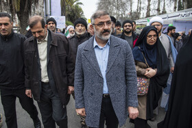 حضور«محمدعلی نوبخت»فرماندار ساری درراهپیمایی ۲۲ بهمن ۱۴۰۴ _ساری