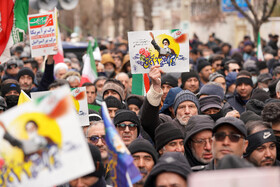 راهپیمایی 22 بهمن در اردبیل