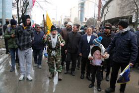 راهپیمایی 22 بهمن در اردبیل