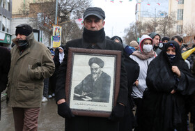 راهپیمایی 22 بهمن در اردبیل