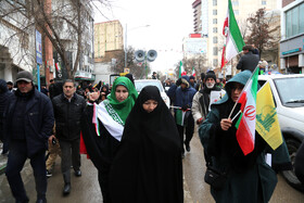 راهپیمایی 22 بهمن در اردبیل