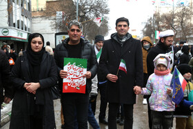 راهپیمایی 22 بهمن در اردبیل