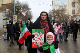 راهپیمایی 22 بهمن در اردبیل