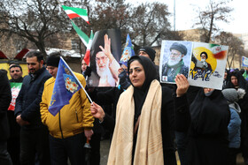 راهپیمایی 22 بهمن در اردبیل