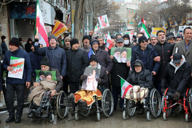 راهپیمایی 22 بهمن در اردبیل
