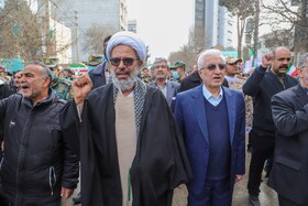 حضور نماینده ولی فقیه و استاندار خراسان شمالی  در راهپیمایی ۲۲ بهمن ۱۴۰۴-بجنورد