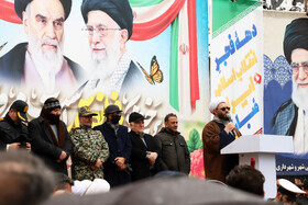 سخنرانی حجت الاسلام جلیل جلیلی امام جمعه اهر در راهپیمایی ۲۲ بهمن ۱۴۰۴ - اهر