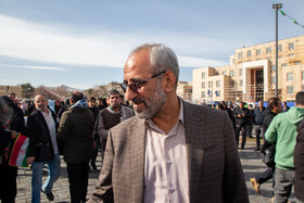 محمدعلی احمدی، فرماندار اصفهان در راهپیمایی ۲۲ بهمن ۱۴۰۴ - اصفهان