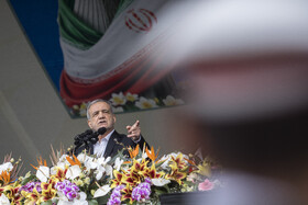 سخنرانی مسعود پزشکیان، رییس جمهور در راهپیمایی ۲۲ بهمن